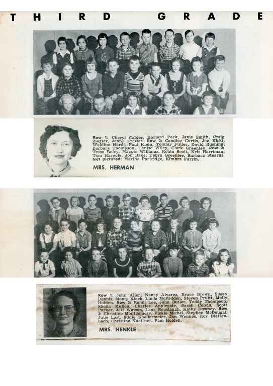 3rd Grade 1959-1960
